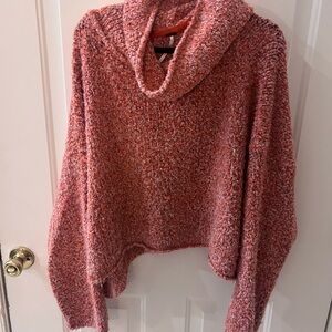 Cozy Coral Knit Sweater